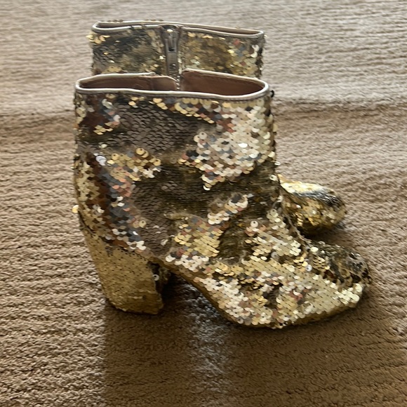 Express Sequin Booties - Picture 1 of 3